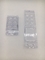 سینی تاول پلاستیکی توپ گلف PETG 6 سلولی جعبه تاول پی وی سی تاشو