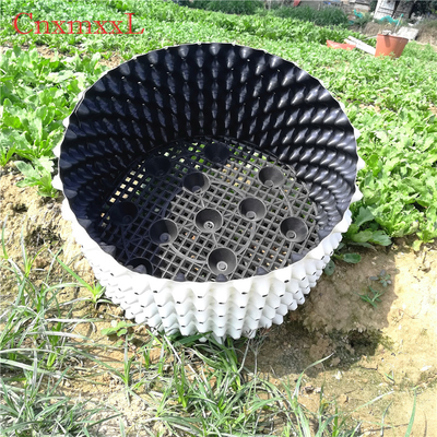 رشد ریشه سفید 0.9mm HDPE گلدان هوا پلاستیکی سطل هرس هوای گلخانه