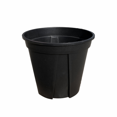 عمده فروشی 2.5L باغ سیاه پلاستیکی نوزاد گالن گلدان ضخیم گالن Bonsai برش ساخته شده از PP / HDPE