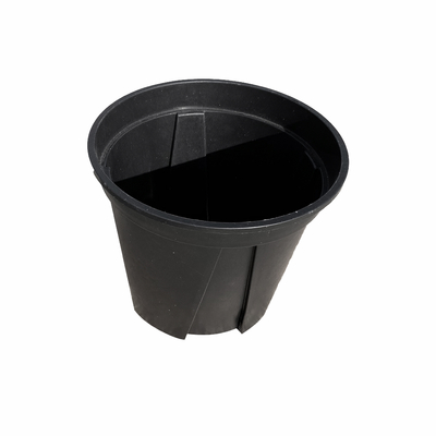 عمده فروشی 2.5L باغ سیاه پلاستیکی نوزاد گالن گلدان ضخیم گالن Bonsai برش ساخته شده از PP / HDPE