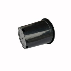 گلدان های گل های سیاه 3 گالن گلدان های بزرگ پرورش دهنده از PP / HDPE