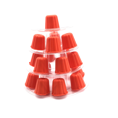 صاف 4 سطح Canele نمایش ایست برای کیک فروشگاه نانوایی