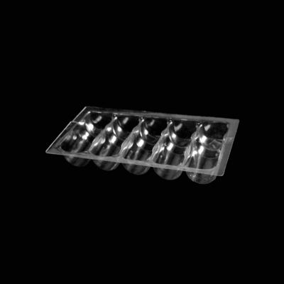 PVC شفاف PET PP Clamshell بسته بندی پلاستیک پفک آمپول سینی با ورق کارت ورودی