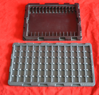 سینی ضد ایستاتیک سیاه ESD برای اجزای الکترونیکی PCB