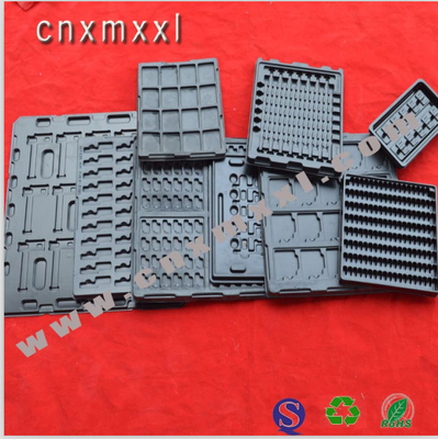 سینی ضد ایستاتیک سیاه ESD برای اجزای الکترونیکی PCB