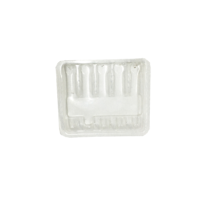 سینی آمپول PET شفاف برای 2ml 3ml 5ml 10ml بطری سینی بسته بندی پلاستیکی یکبار مصرف پزشکی