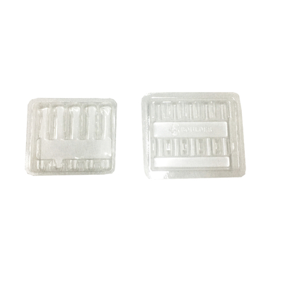 سینی آمپول شفاف PS 1ml X 5 آمپول بسته بندی پلاستیک پلاسٹک
