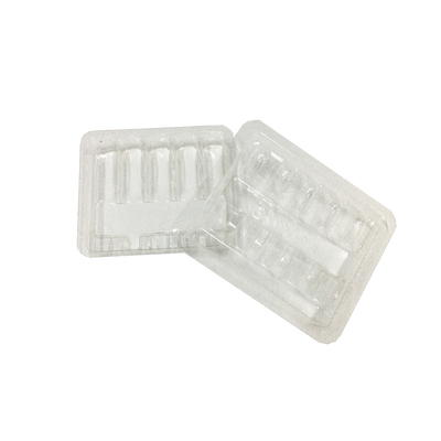 سینی آمپول شفاف PS 1ml X 5 آمپول بسته بندی پلاستیک پلاسٹک