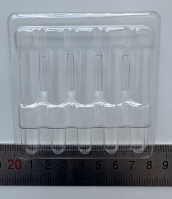پیت محصولات شکننده ظرف بسته بندی بطری شیشه ای ظرف بسته بندی ثابت آب تزریق 1ml 2ml 5ml 10ml 5 بسته