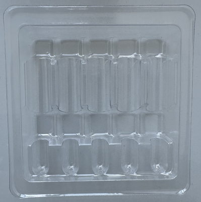 پیت محصولات شکننده ظرف بسته بندی بطری شیشه ای ظرف بسته بندی ثابت آب تزریق 1ml 2ml 5ml 10ml 5 بسته