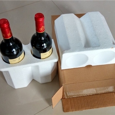 تولید کنندگان عمده فروشی بسته بندی فوم EPS محصولات شیشه ای شکننده بسته بندی موقعیت بندی بوفر شراب سینی جعبه فوم