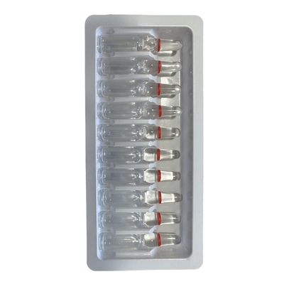 سینی آمپول دارویی مواد PET 1ml 10 بسته شیشه ای سوزن ثابت عمده فروشی