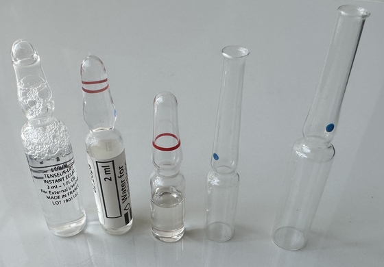 1ml 2ml 3mL آمپول تزریقی بطری برچسب خود چسبنده PET آمپول سینی مجموعه کامل سفارشی سازی