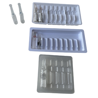 1ml 2ml 3mL آمپول تزریقی بطری برچسب خود چسبنده PET آمپول سینی مجموعه کامل سفارشی سازی