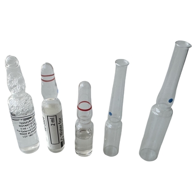 آب تزریق بسته بندی لباس 1ml 2ml 3ml بطری شیشه ای آمپول سینی برچسب سفارشی