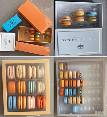 بسته بندی پلاستیکی 18g Snap-On Closure Macaron برای سینی یکبار مصرف مواد غذایی نوع بسته بندی