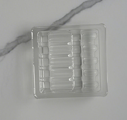 نگهدارنده جعبه PVC PET تزریق آب Tonetto آمپول تزریق پودر مایع خوراکی بسته بندی پفک بسته بندی دارویی سینی پلاستیکی