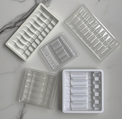 نگهدارنده جعبه PVC PET تزریق آب Tonetto آمپول تزریق پودر مایع خوراکی بسته بندی پفک بسته بندی دارویی سینی پلاستیکی