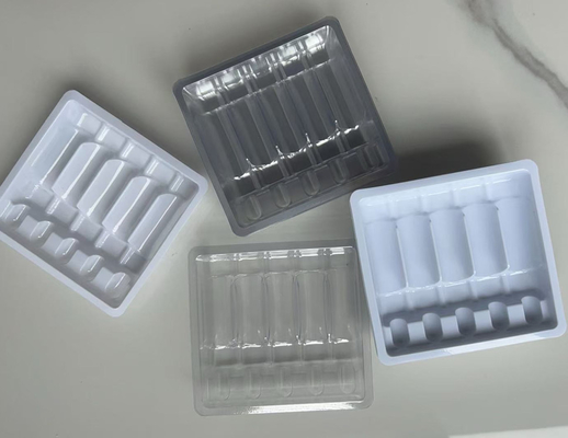جعبه پف شفاف پلاستیکی PVC PET ظرف مایع خوراکی یکبار مصرف