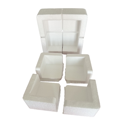EPS (پولی استیرین گسترش یافته) کف محافظ گوشه ای محصولات الکترونیکی شکننده سفارشی محافظت از زاویه راست برای پنجره ها و درب ها