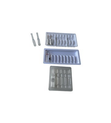 ضدصدمه غیر سمی 1ml ~ 10ml آمپول PET سینی تزریق آب