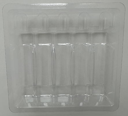 سینی آمپول PET سفارشی 1ml ~ 10ml سینی تزریق آب آمپول PET