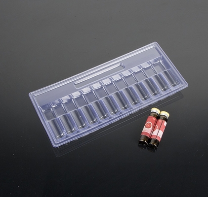 سینی آمپول PET سفارشی 1ml ~ 10ml سینی تزریق آب آمپول PET