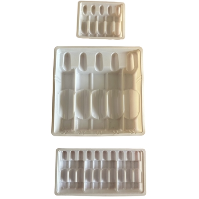 سینی آمپول دارویی سفارشی 1ml 2ml 5ml 10m تزریق آب PET سینی آمپول سفارشی عمده فروشی