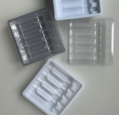 جعبه پف شفاف پلاستیکی PVC PET ظرف مایع خوراکی یکبار مصرف