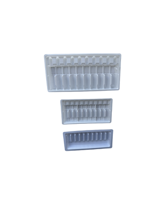 بسته بندی ظرف پفک برای آب تزریقی دارو 1ml 2ml 5ml 10ml ظرف آمپول PET سفارشی سازی