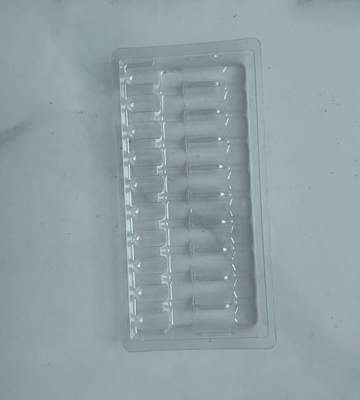 عمده فروشی 10 سینی پلاستیکی از PVC برای 1 میلی لیتر سینی درونی دارویی که با استفاده از سوزن آب و خلاء شکل می گیرد