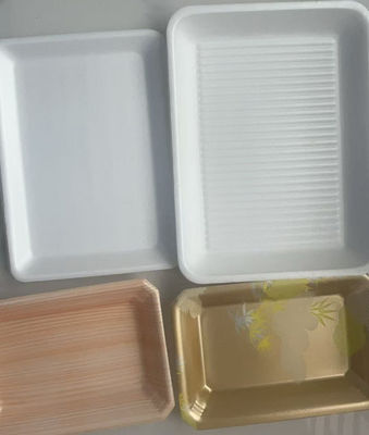 سینی های غذایی تازه پلاستیکی شفاف EPS برای سبزیجات و میوه های سوپرمارکت سینی های نگهدارنده ضخیم و جعبه های بسته بندی