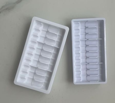 1ml 10-Piece Plastic Ampoule Tray for Pharmaceutical Packaging