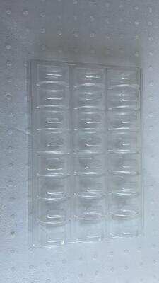 25 سینی پلاستیکی ماکارون - PET درجه غذایی، ضخامت 0.55 میلی متر، سینی بسته بندی مکرر ماکارون