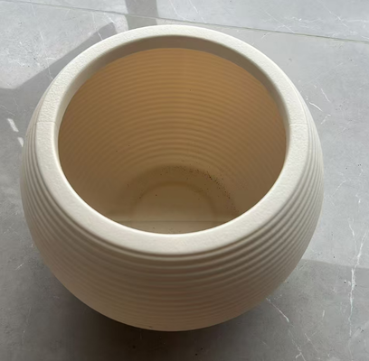 گلدان سفالی با دیواره ضخیم HDPE برای استفاده در فضای داخلی و خارجی با اندازه های مختلف
