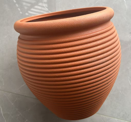 HDPE Modern Minimalist Flower Pot with Multiple Sizes and Long Lifespan for Home Decoration