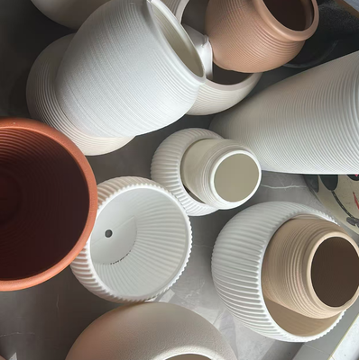 PE Coated HDPE Flower Pot with Multiple Sizes and Drainage Holes Options for Indoor and Outdoor Use