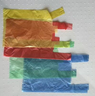 کیسه خرید HDPE قابل بازیافت با مقاومت بالا در برابر ضربه برای استفاده در سوپرمارکت